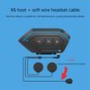 5.0 Wireless Motorcycle Headset with Microphone 1set Motorcycle Helmet Headset Automatic Pairing with Microphone Stero