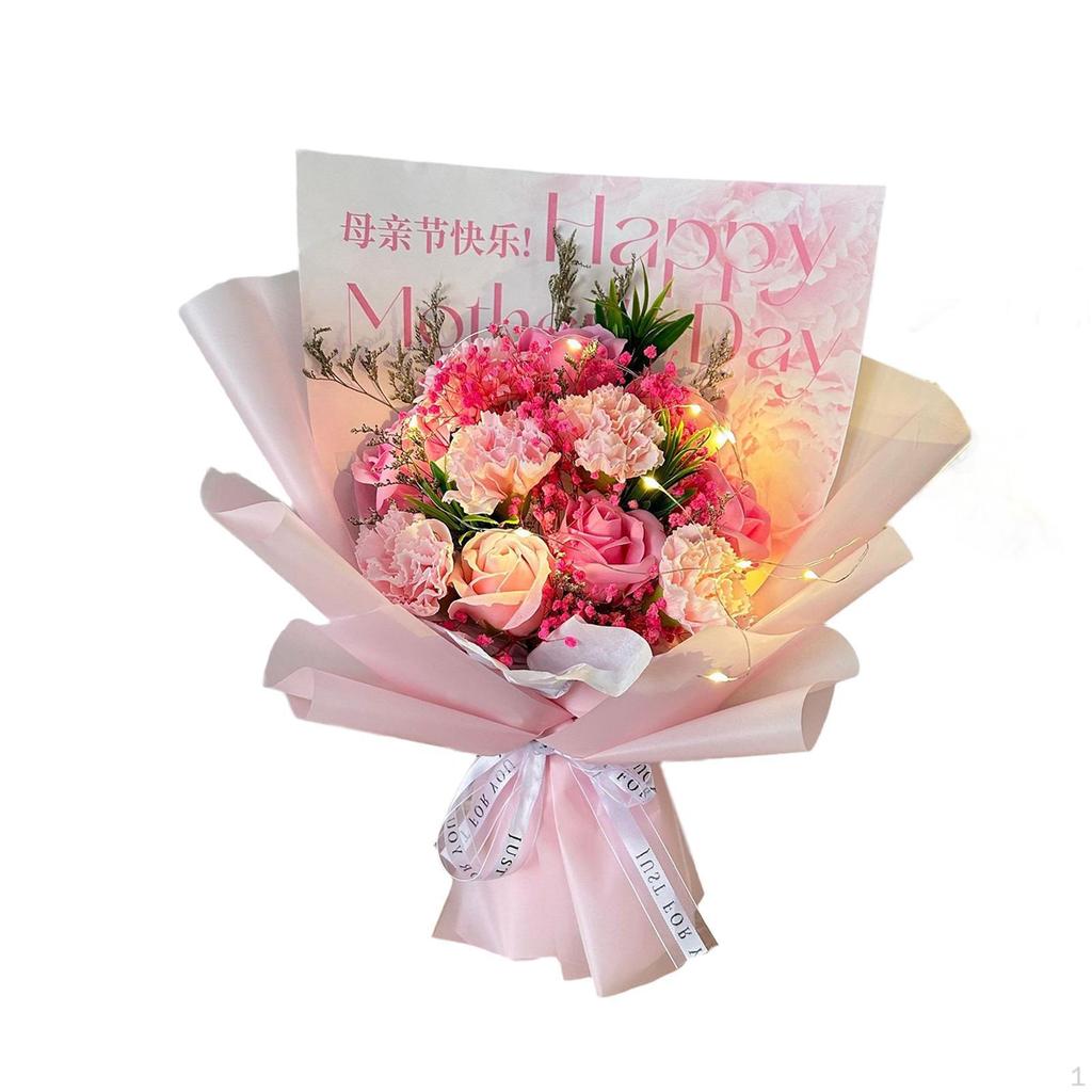 Artificial Soap Flower Arrangement Centerpieces for Various Events And Gatherings