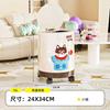 Dachshund Trash Can, Household Living Room, Enlarged Capacity Bucket, Light Luxury, High-end Bedroom, High Value with Lid, New Paper Basket