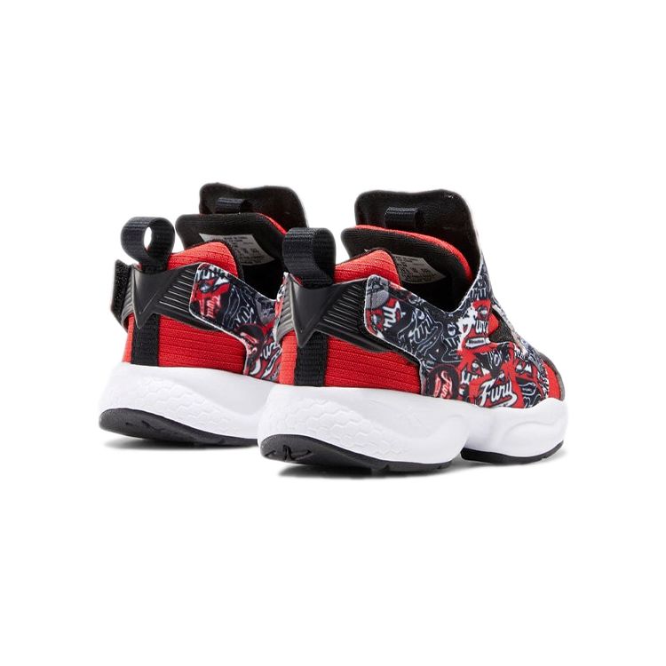 Reebok InstaPump Fury Toddler Graffiti - Primal Red Baby Sneakers Black White EG2440