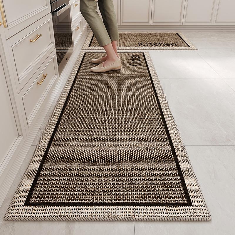 Kitchen Floor Mat Long Rug Non-slip Carpet Home Decoration Anti-slip Foot Mats Wear-resistant  Alfombra Cocina