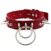 Punk Spike Metal Collar Girls Leather Harness Choker Necklace for Women Party Club Chockers Gothic Jewelry Harajuku 2019