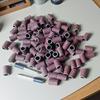 102pc Sanding Drum Kit: 100 Sanding Bands with 6.35mm Mandrels for Dremel Rotary Tools