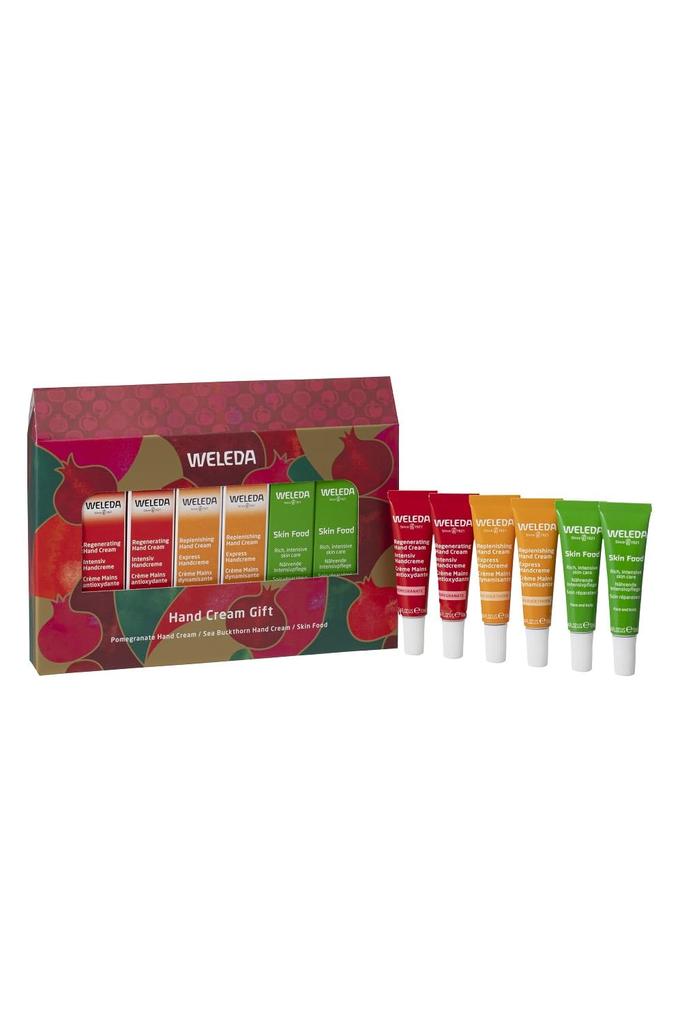 WELEDA Hand Cream Gift Set x 10ml Skin Natural Gift [Official] (6 Bottles) - Pomegranate, Hippophane, Food, Ingredients, Organic,
