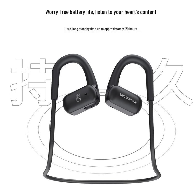 Bach Johann NE05 Free Run Bone Conduction Sports Headphones