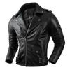 Chinese Size Real Cowhide Leather Jacket Men Leather Coat Motor Biker Clothing Riding Clothes Autumn Men Fashion Motorcycle Leather Jacket