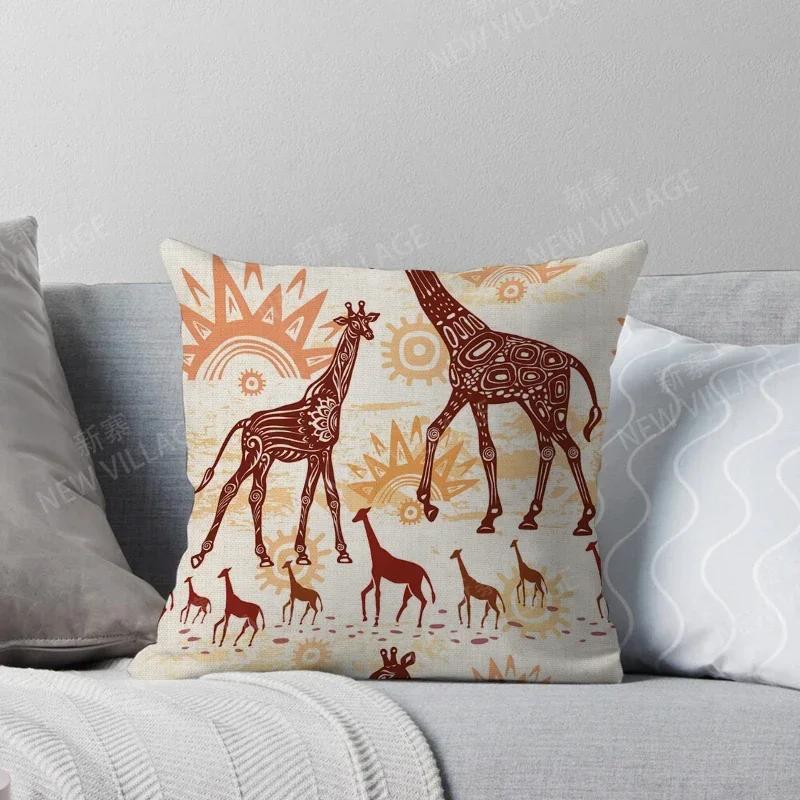 

Осенний Домашний Декор Осень Гостиная Наволочка для Подушки Диван Бохо Чехол на Подушку Марокко 30x30cm бежевый