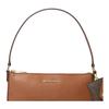 Michael Kors Logo Print Leather Shoulder Bag Women Bags Brown 35F4G2VC6L-LUGGAGE