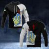3D Printed Man Kvinnlig Dragkedja HOODIE Pullover Sweatshirt Hooded Jersey träningsoveraller