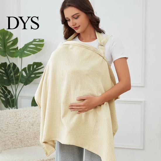 Feeding Cover Breastfeeding Women Nursing Cloak Breathable Fabric Shawl Adjustable Straps 360 Degree Coverage
