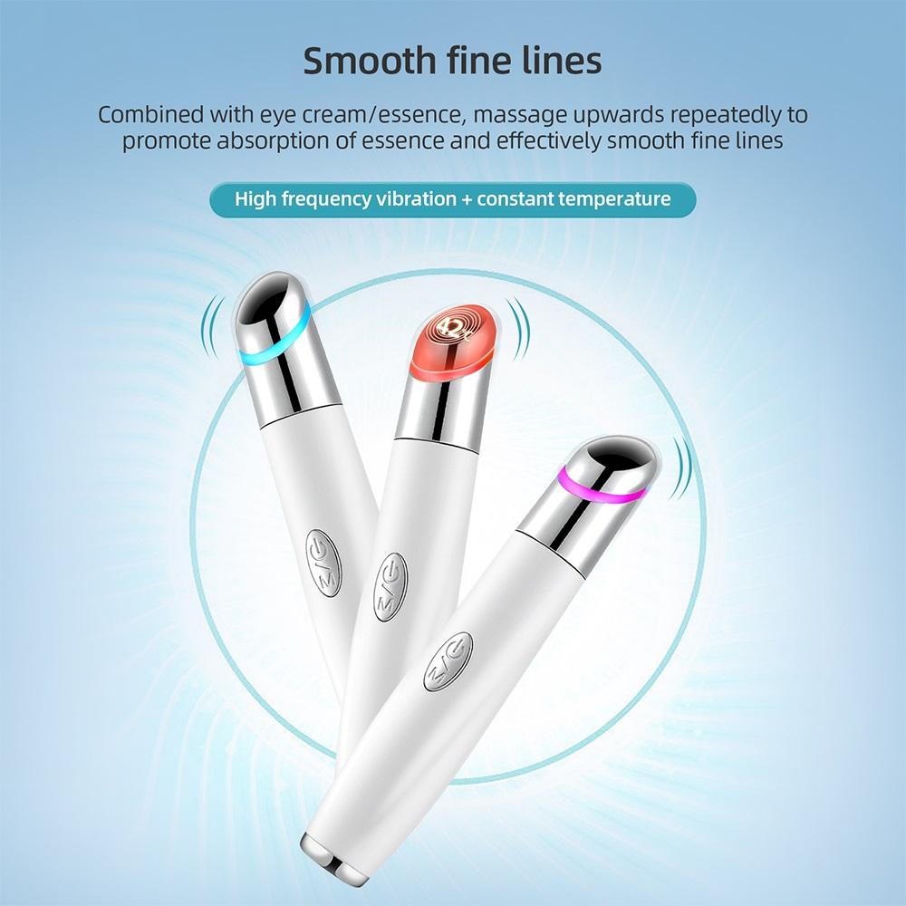 Electric Facial Massager Micro Vibration Eye Beauty Instrument For Relax Eye Dark Circles Eye Bags Puffiness Eye Massage