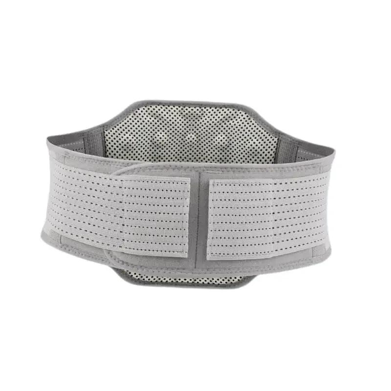 Self-Heating Magnetic Therapy Lumbar Back Protector Waist Support Pressurized Warm Arthritis Pain Relief Shaper Fixation Strap