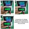 DC 6-100V LCD Digital Power Indicator Voltmeter Battery Capacity Tester Universal for Electric Vehicles, Motorcycles and Cars