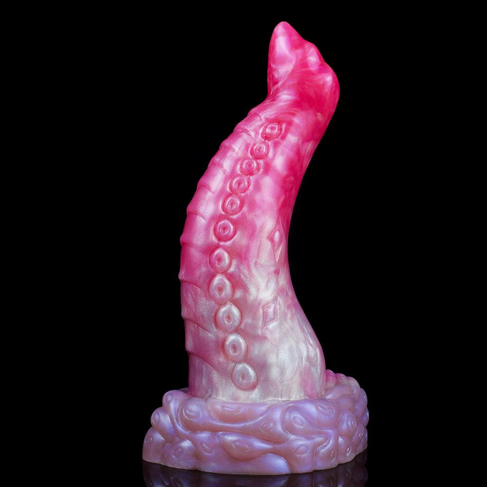 Dildo Asino e Cavallo con Ventosa e Design a Tentacolo di Polpo - Grande Giocattolo Dilatatore Prostatico Anale