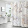 Marble Ripple Shower Curtains Abstract Striped Waterproof Bath Curtains For Bathroom Home Decor Modern Luxury Bathroom Curtain