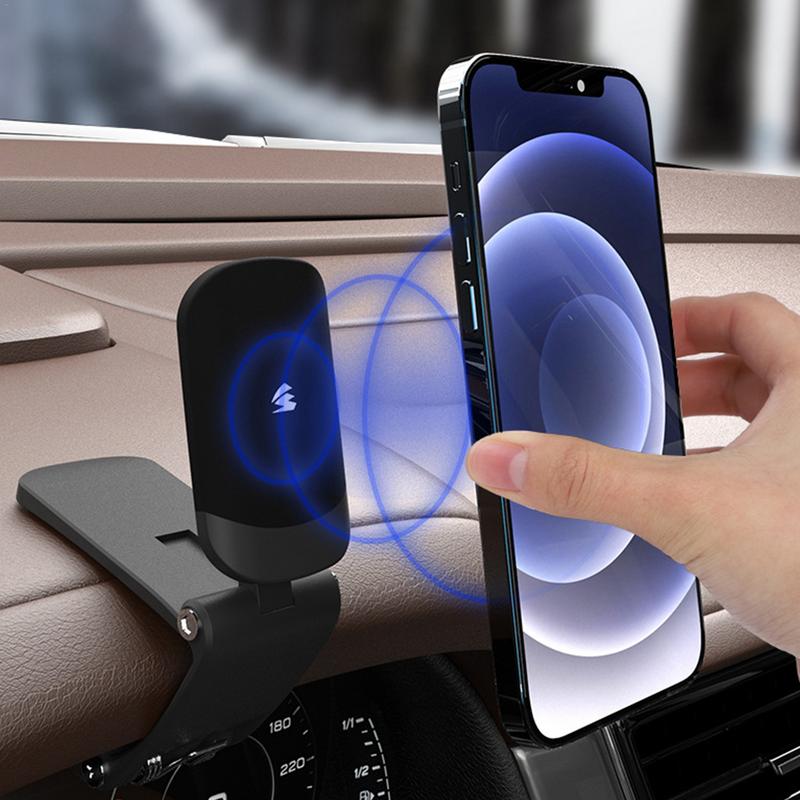 Magnetický držák do auta na mobilní telefon Magnetický držák na telefon na palubní desku Otáčení o 360 stupňů Držák do auta Držák na telefon Stolní stojánek pro