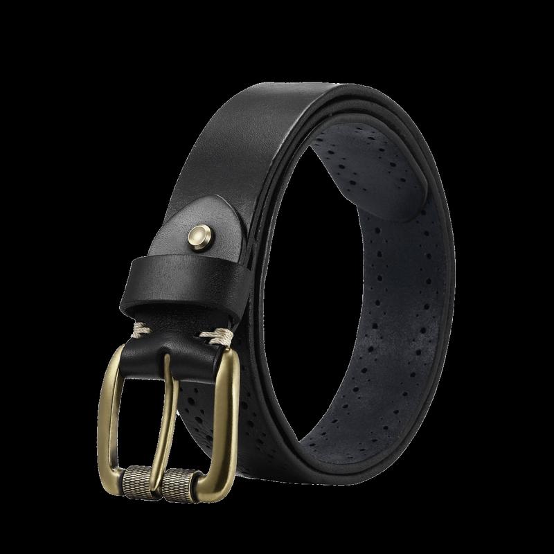 Zippo Men s Genuine Leather Belt 3.8cm