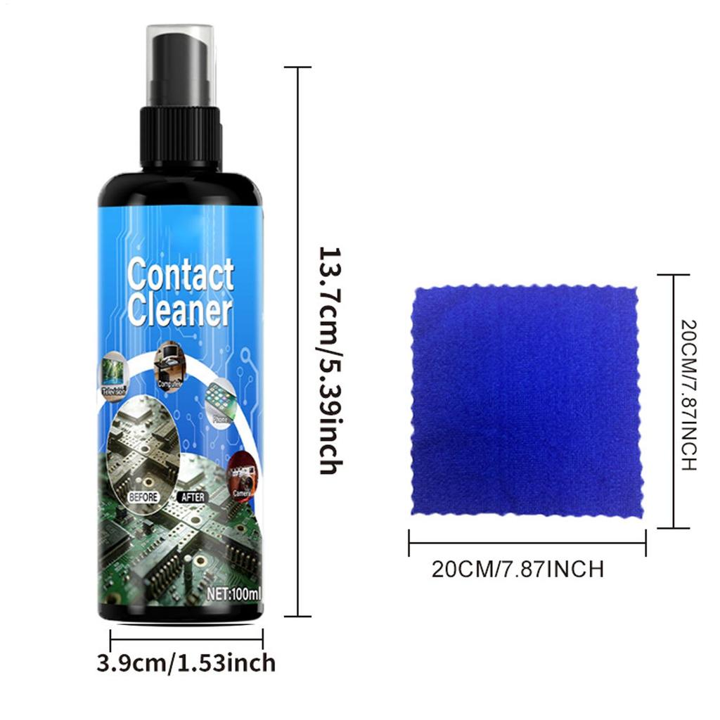 Elektrischer Kontaktreiniger Ohne Beschädigung Reinigungsflüssigkeit Elektronik Staubentferner Spray für PCB-Steckverbinder TV-Telefon Laptop