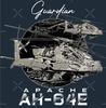 חולצת טי Apache Guardian AH64E מסוק תקיפה חדשה 100% כותנה שרוול קצר צווארון עגול חולצות טי קז'ואליות טופ רפוי מידה S3XL