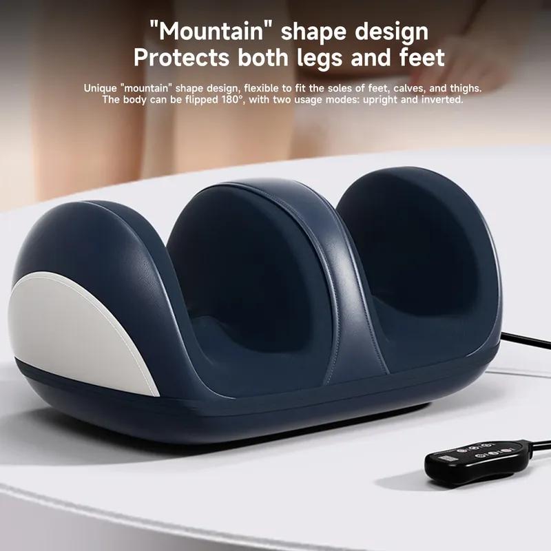 Red Light Heating Foot Massager Electric Foot Massager 3D Bionic Massage Head Foot Leg Fatigue Massage Relaxing Relief Stress