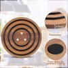Easy To Clean Anti-scalding Pot Mat Unique Restaurant Pot Mats Wooden Magnetic Pot Mats  Hot Dishes
