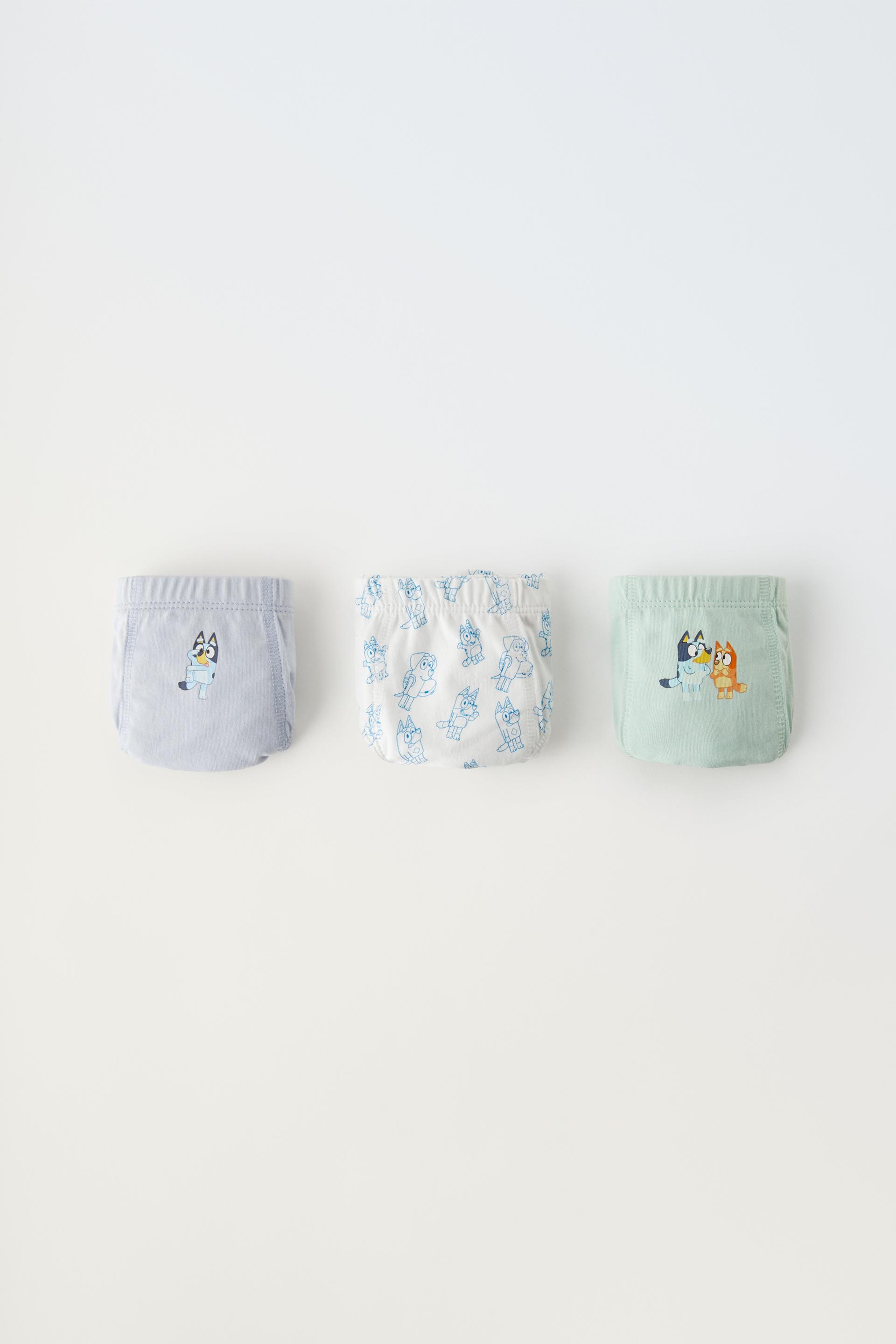 

1-6 лет/упаковка из трех штук голубого цвета (с) студийные трусы Ludo