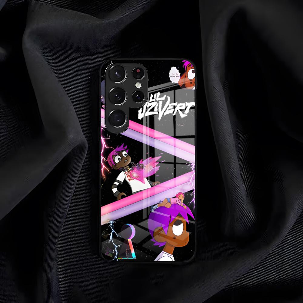 Lil Uzi V-Vert Rapper Phone Case For Samsung S26 S25 Edge S24 S23 S22 S21 S20 Ultra Plus FE Glass Cover