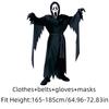 Adult Scream Cosplay Costume Mask Halloween Parties Events Terror Roleplaying
