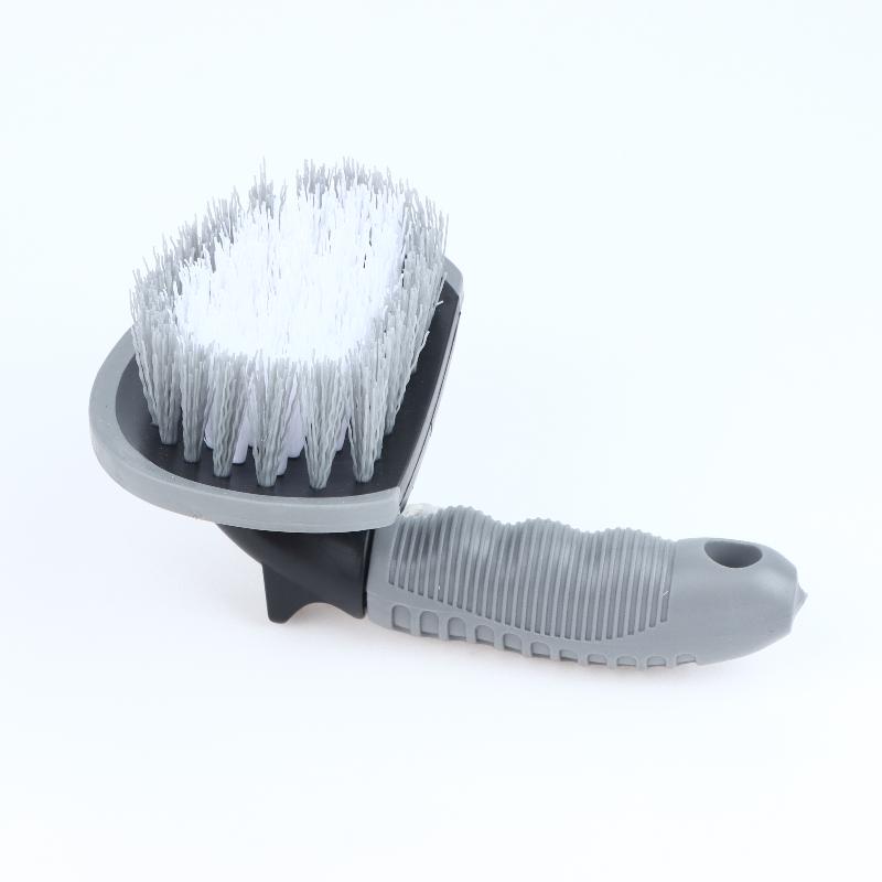 Motorcycle Wheel Detailing Brushes 2Pcs Stain Removal Car Tire Cleaning Tools for Auto SUV Truck Care