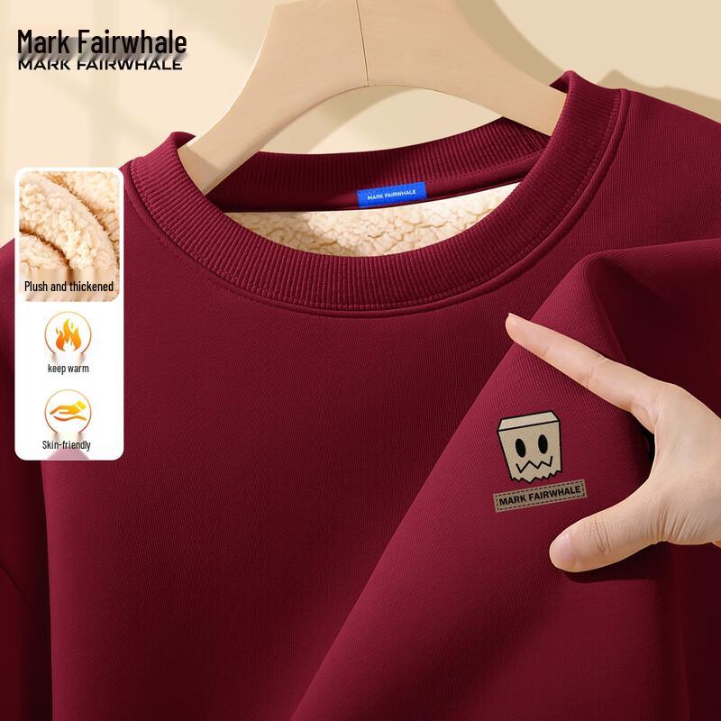 

Mark Fairwhale Men s Heavyweight Fleece-Lined Sweatshirt L