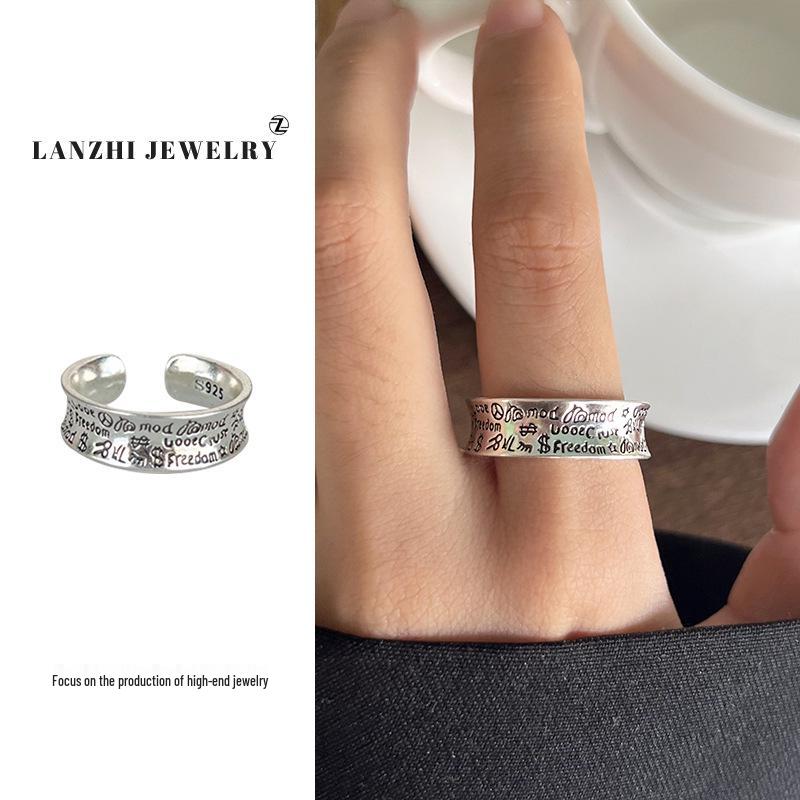 Inel Thai Argint pentru Femei, Stivuibil - Argint 925, Design de Nișă, Bijuterii Simple și Versatile