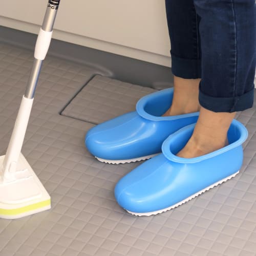 LEC Simple Bath Boots, 28cm, Shallow, Blue