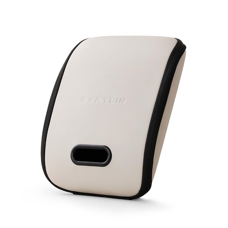 

Rear Seat Multifuntional Mesh Storage Bag бежевий