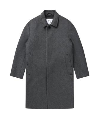 Solew Balmacaan Coat_Grey