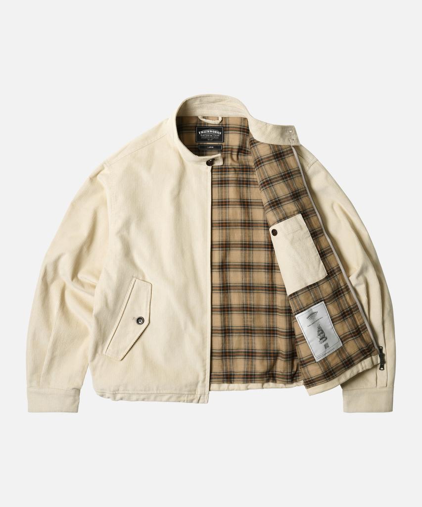 Frizmworks Corduroy Buddy Harrington Jacket _ Cream
