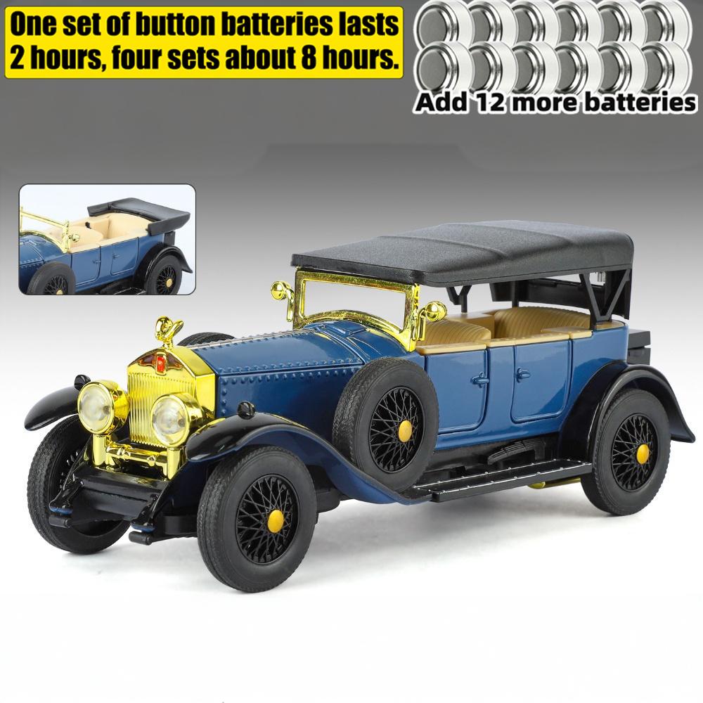 1:32 Rolls Royce Phantom I Classic Luxury Car Alloy Metal Diecast Model Car High Simulation Decoration Children Toy Cars Present