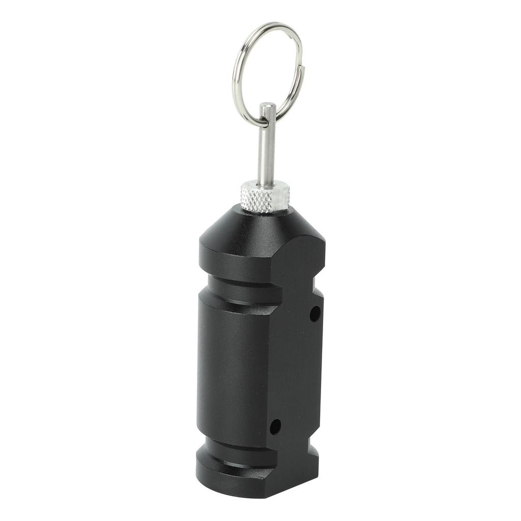 Trip Alarm 4.5V for Camping Tent Perimeter Aluminum Alloy Gardening Supplies Black