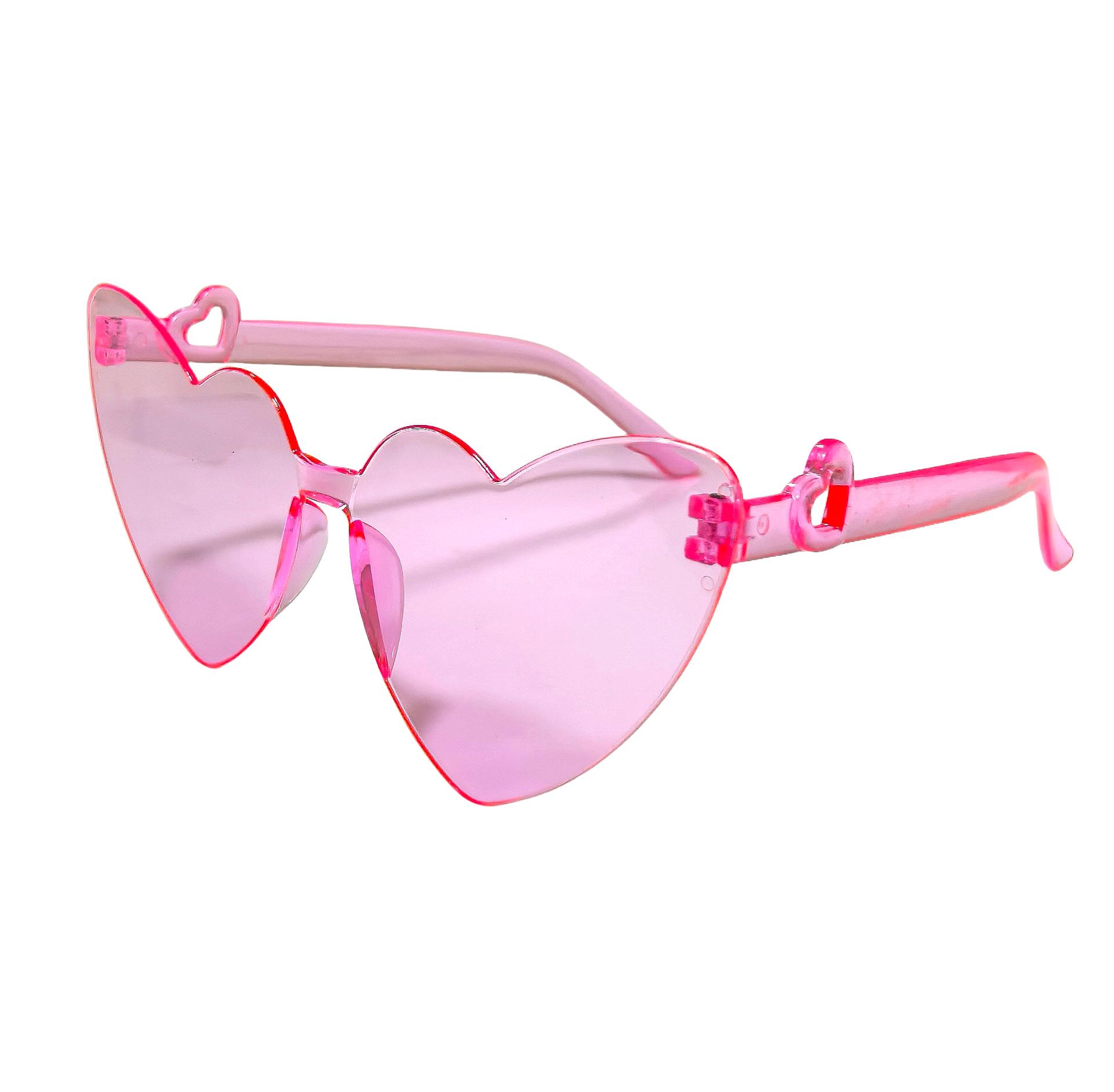 2025 European & American Heart-Shaped UV Protection Fashion Sunglasses Premium