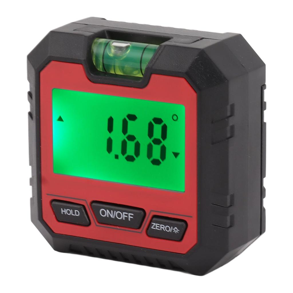 Digital Angle Gauge Protractor ABS Mini Digital Level Box Angle Finder Gauge Meter with Magnetic