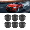 20pcs 21mm Nut Car Wheel Auto Hub Screw   Anti Theft Cover   Black