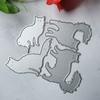 Animal Cat Metal Cutting Dies Stencils for DIY Scrapbooking Decorative Embossing Paper Cards Template Decor Die Cuts