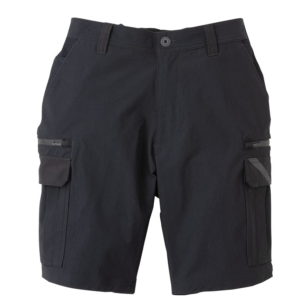 [CO-COS] RKN-6994 [ROCKEN BLACK KITE TOKYO] Half Cargo Pants Black S