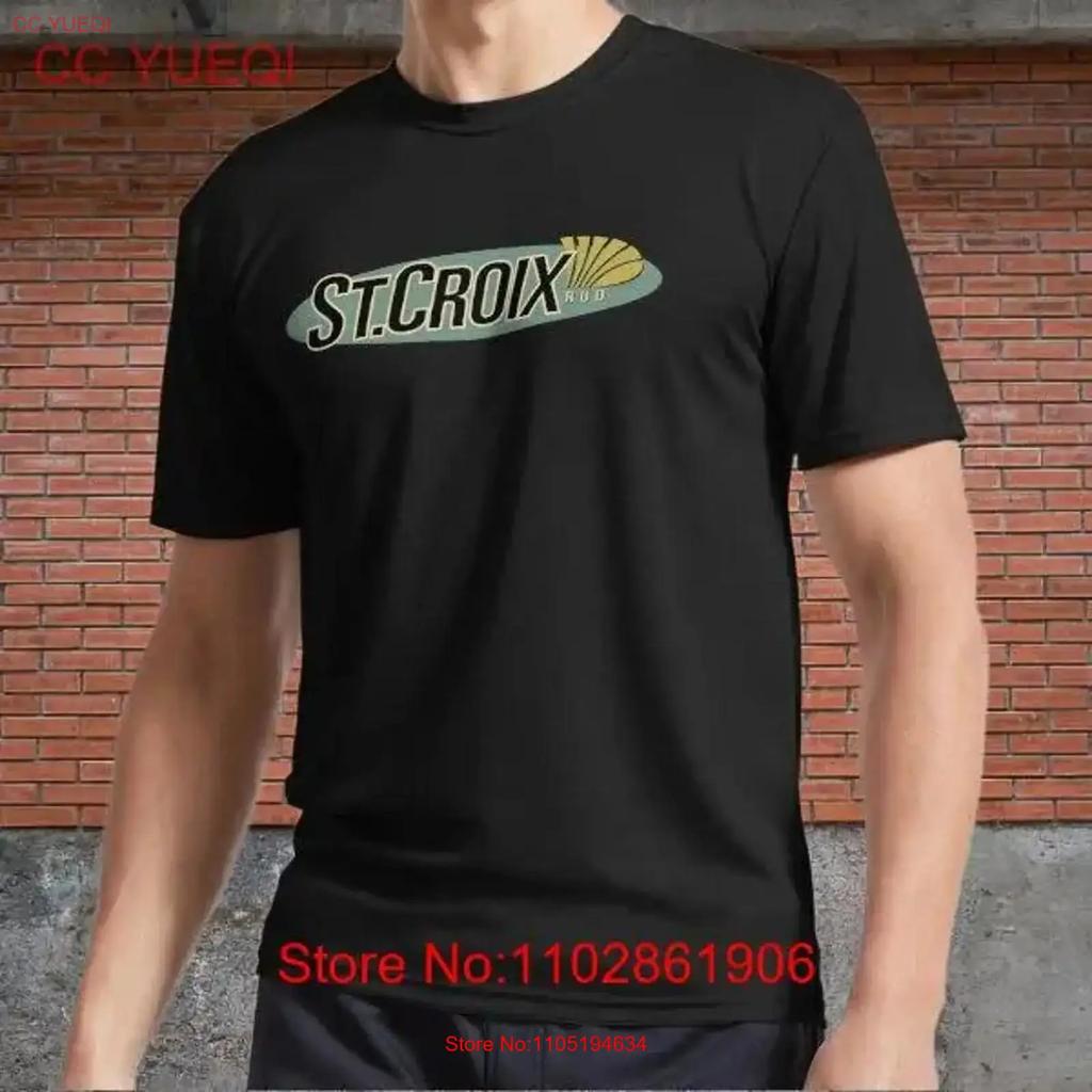 St Croix Rod Active T Shirt Logo Mens Funny Size S To 5xl Vintage Washed Slightly Stylish Homme Stretched Fashion Casual