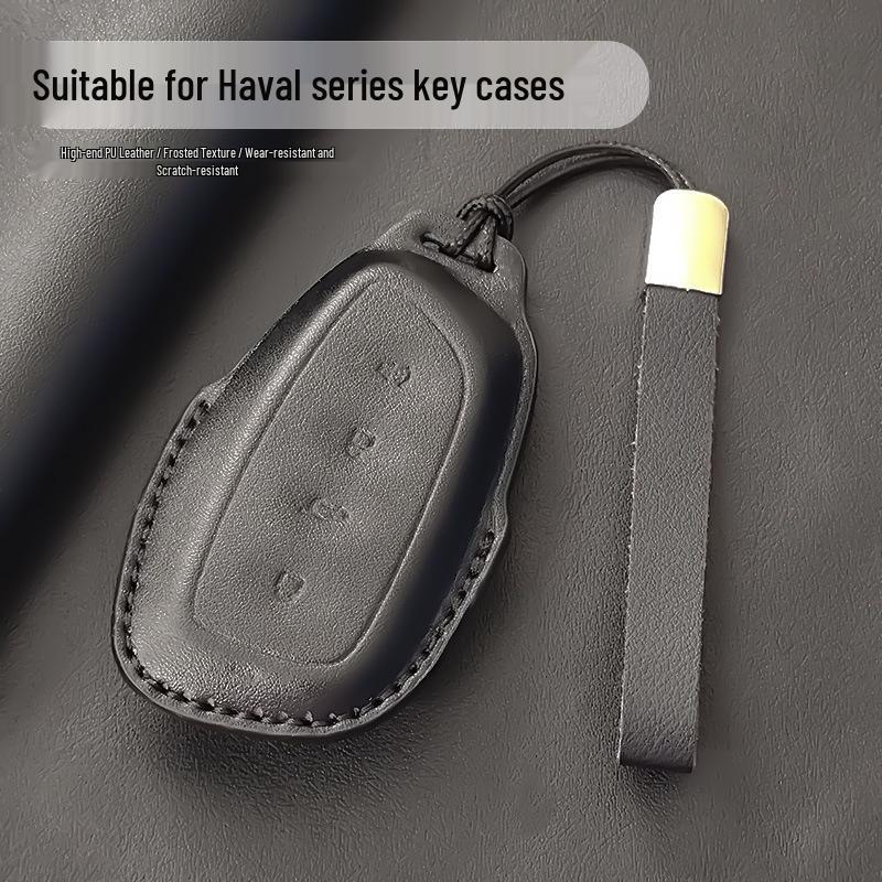 High-End Key Case for Great Wall Haval H6, H2S, Big Dog, Divine Beast, Fierce Dragon, Owl, Dragon Max, Cool Dog 2024 Models.