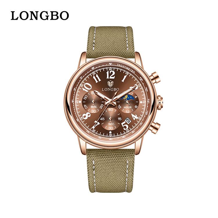 Longbo Men s Luxury Business Wristwatch 83829 - Popular Douyin Celebrity Style