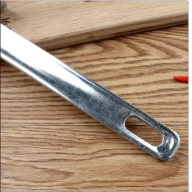 1pc Aluminum Alloy Meat Tenderizer Hammer - Stainless Steel Kitchen Tool with Diamond Pattern for Steak, Chicken, Pork & More |