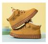 Warrior Kids' Winter Fleece-Lined High-Top Sneakers, 2025 Style - Girls' and Boys' Non-Slip Warm Cotton Shoes