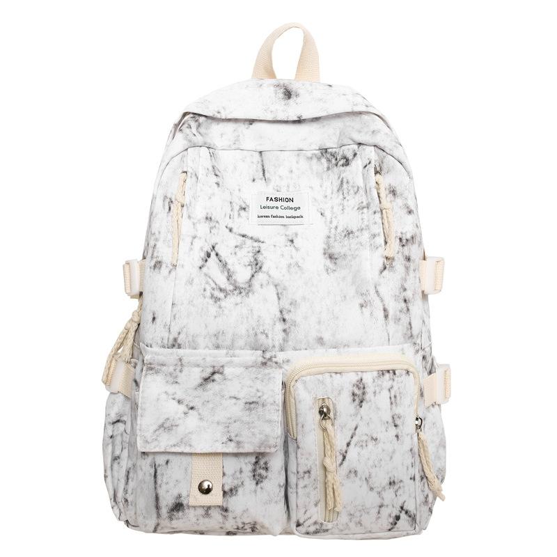 New schoolbag cute girl campus backpack small fresh large capacity junior high school backpack