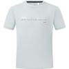 FILA Logo Ice Silk Breathable Fitness Running Casual Fashion Knitted Round Neck Short Sleeve T-Shirt Men Tops Gray A11M321109FGY