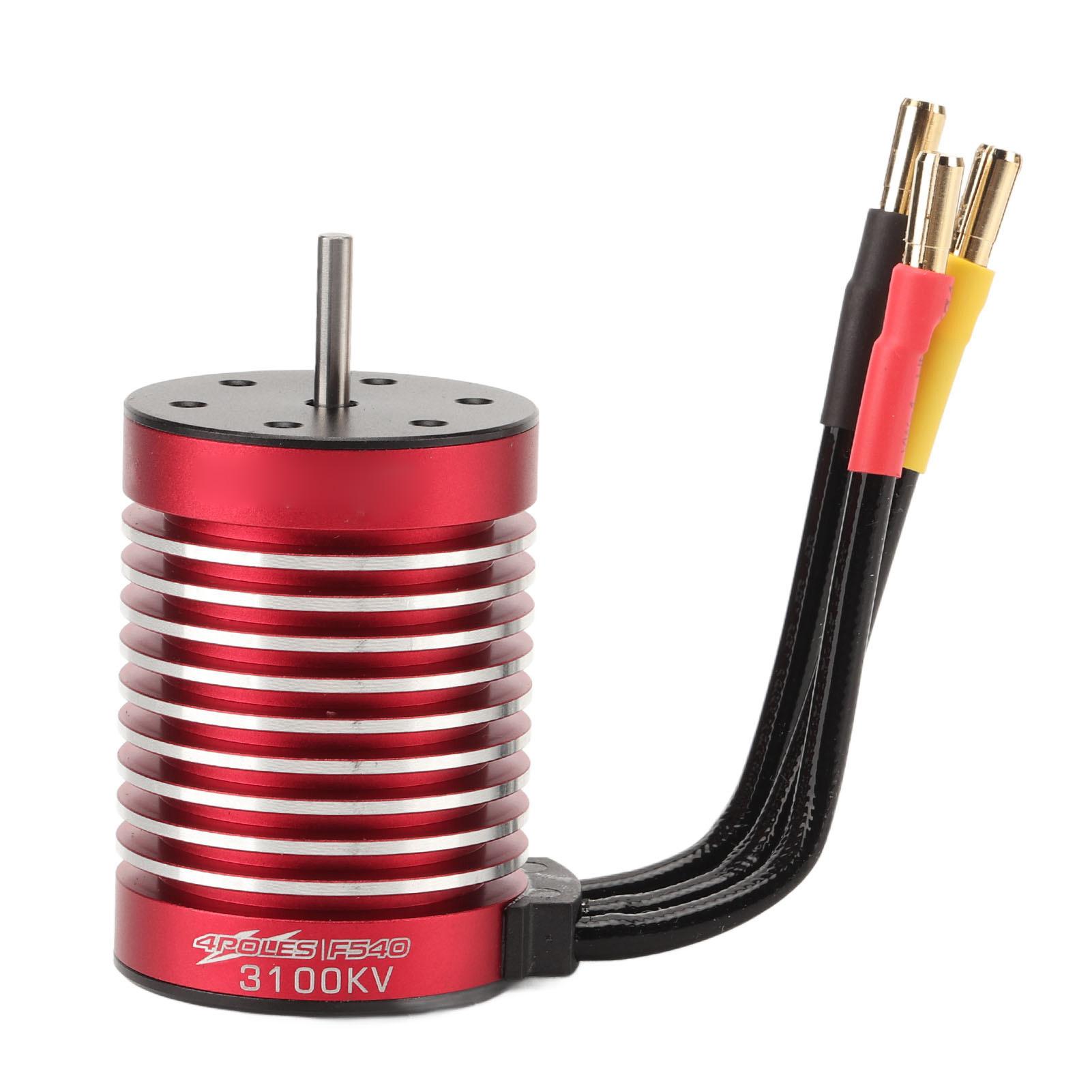 

RC Brushless Motor F540 3100KV 4 Poles Sensorless Motor with Temperature Control Port for All 110